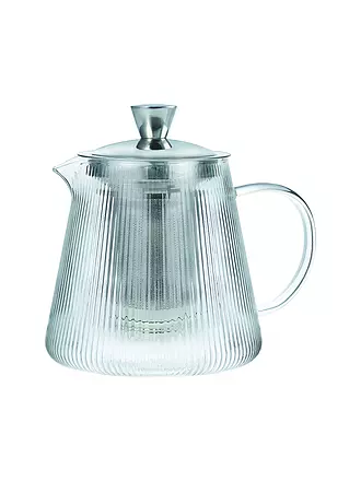 CRISTEL FRANCE | Théière DARJEELING avec filtre dévissable 1,2l Verre / Inox | transparent
